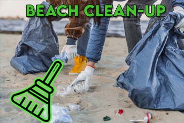 Beach clean up