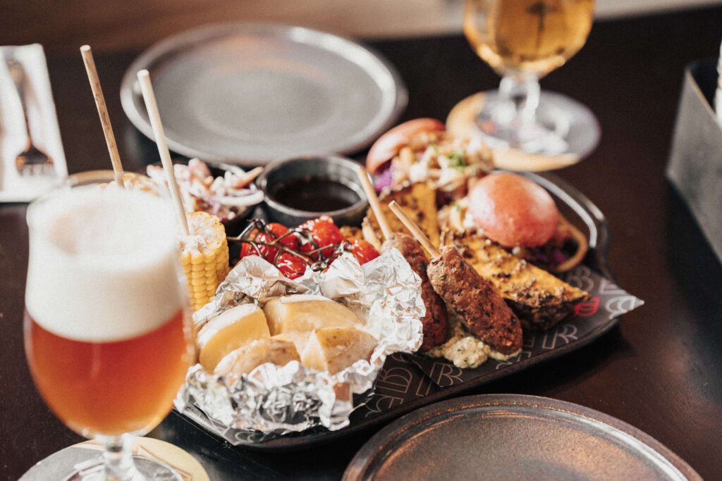 Beers&Barrels-Rotterdam heerlijk bord met eten