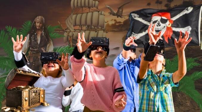 vr pirates escape game