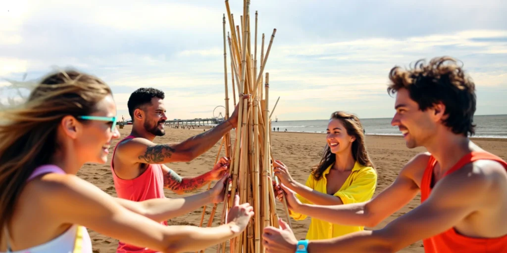 Leuke activiteit tijdens een bedrijfsuitje Noordwijk